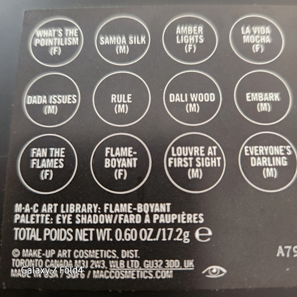 🎨 NEW MAC “Flame Boyant” Eye Shadow Palette 🎨 - Picture 5 of 8